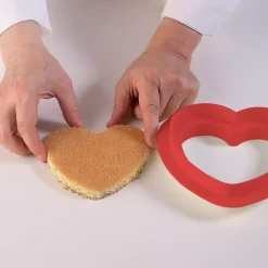 TI AMO - STAMPO IN SILICONE 170X164 H 63 MM + CUTTER