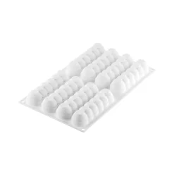TRUFFLE ECLAIR 75 - SILICONE MOULD N.8 130x31 h28 MM + CUTTER