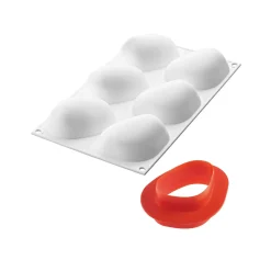 ZEN100 - STAMPO IN SILICONE 87X63 H 36 MM + CUTTER